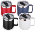 14oz Insulated Stainless Steel Coffee Mug 4 Pack - Vacuum Travel Cups