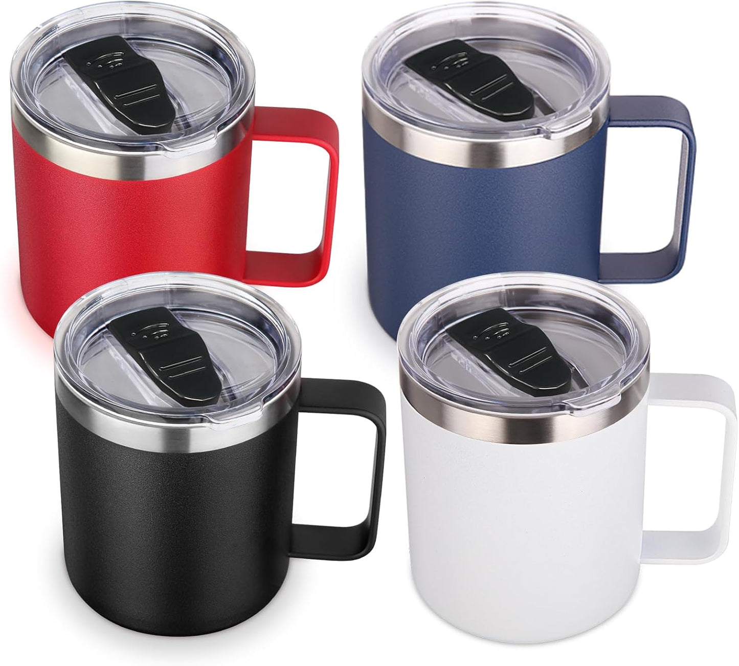 Volhoply 14oz Insulated Stainless Steel Coffee Mug for Travel