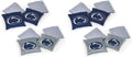 NCAA College Dual Sided Bean Bags for Cornhole - 8 Pack Premium Toss