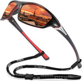 FAGUMA Sports Polarized Sunglasses For Men Cycling Driving Fishing