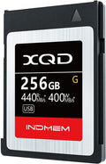 INDMEM XQD 256GB Memory Card - High Speed 440MB/s Read