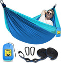SZHLUX Portable Camping Hammock: Easy Setup with Included Tree Straps