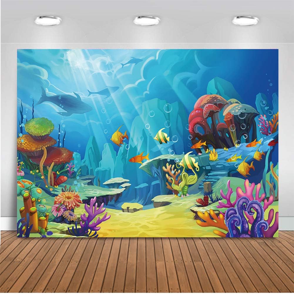 Under The Sea Backdrop for Baby Showers and Photo Booths