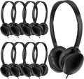 Kids Headphones 30 Pack Black for School Students - Classroom Set