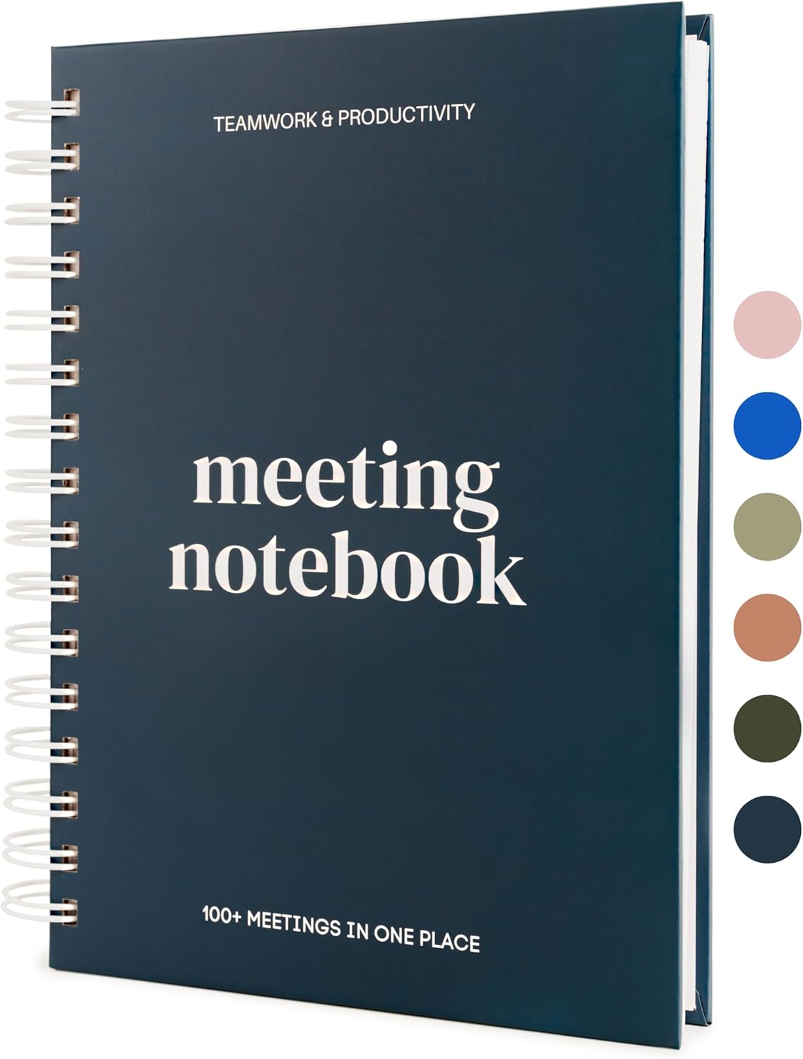 Stay Productive with Lamare Meeting Planner - 220 Pages A5 Notebook