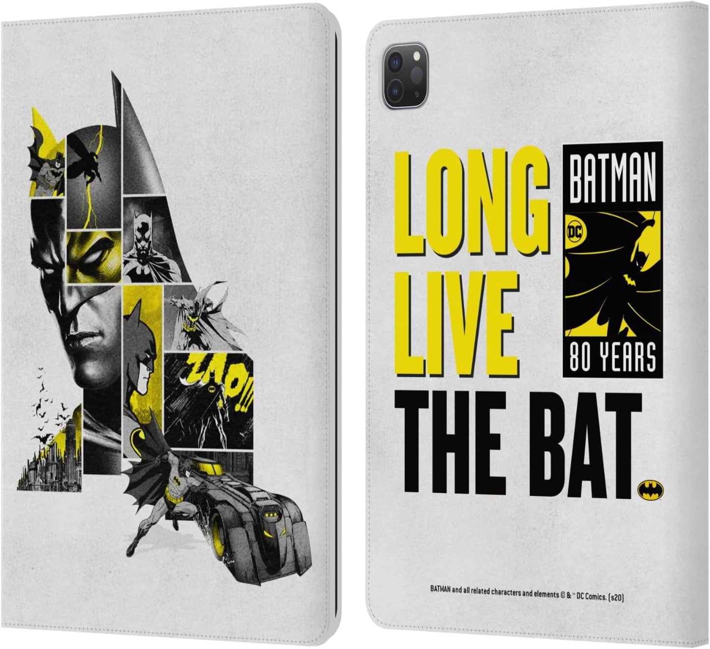 Batman DC Comics Collage Leather Wallet Case for iPad Pro 11