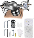 Stainless Steel Popcorn Maker: High Pressure, Large Capacity