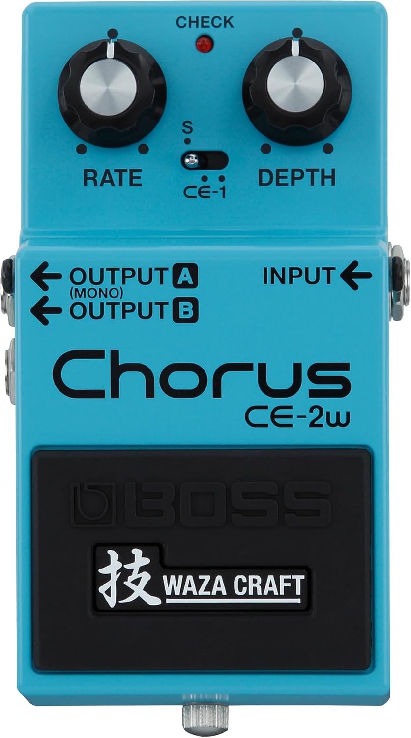 BOSS CE-2W Chorus Pedal - Premium Waza Craft Guitar Effect