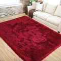 Soft Fluffy Faux Fur Rug 3x5 ft - Plush Washable Bedside Accent