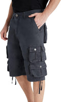 YGREYG Mens Cargo Shorts Long Capri Below The Knee for Comfort