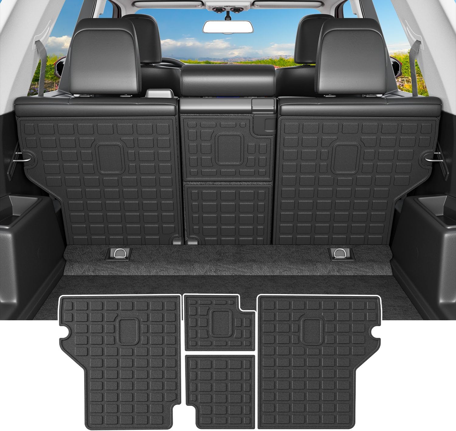 Premium 5 Seats Cargo Mat for 2010-2024 Toyota 4Runner Models