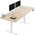 Electric 71 x 30 in Dual Motor Sit Stand Desk - Smooth Memory Lift