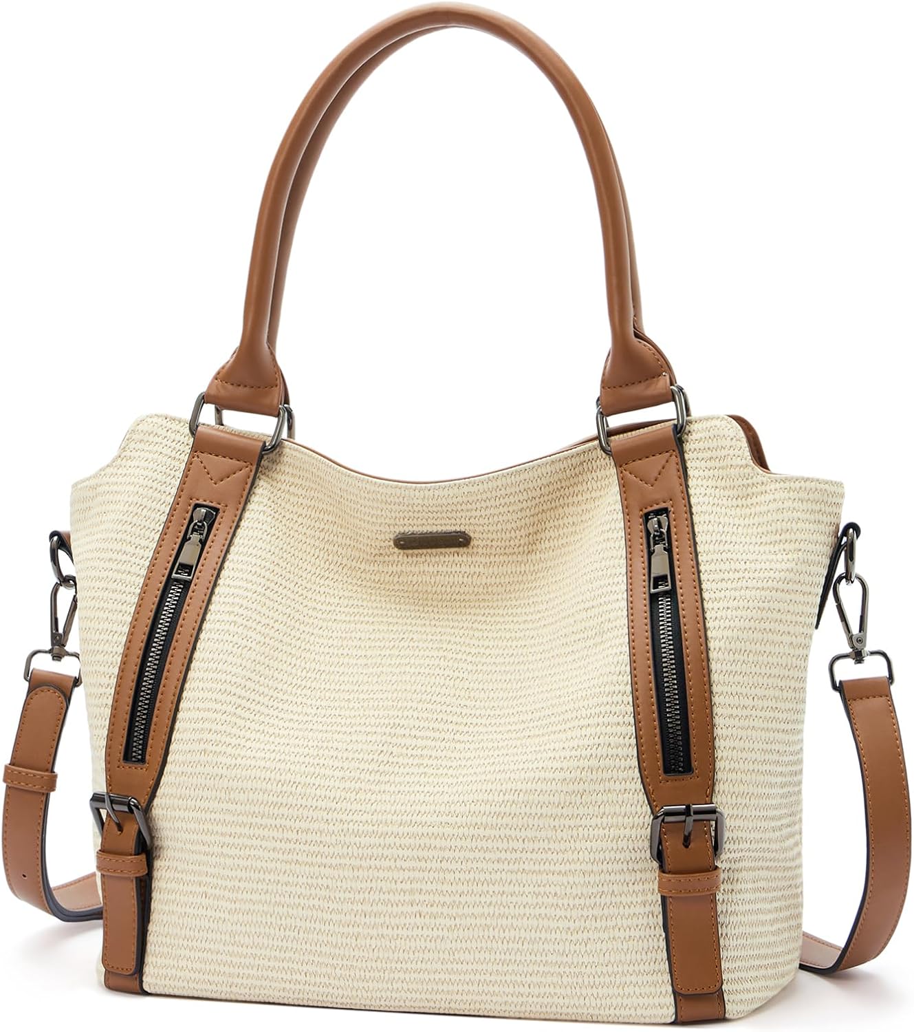 CLUCI Purses for Women Vegan Leather Handbags Tote Bag Large