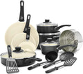GreenLife 16 Piece Nonstick Cookware Set for Effortless Healthy Meals