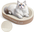 Huge Cat Scratcher Bowl 23.43in x16.9in Oval Scratching Pad - Durable
