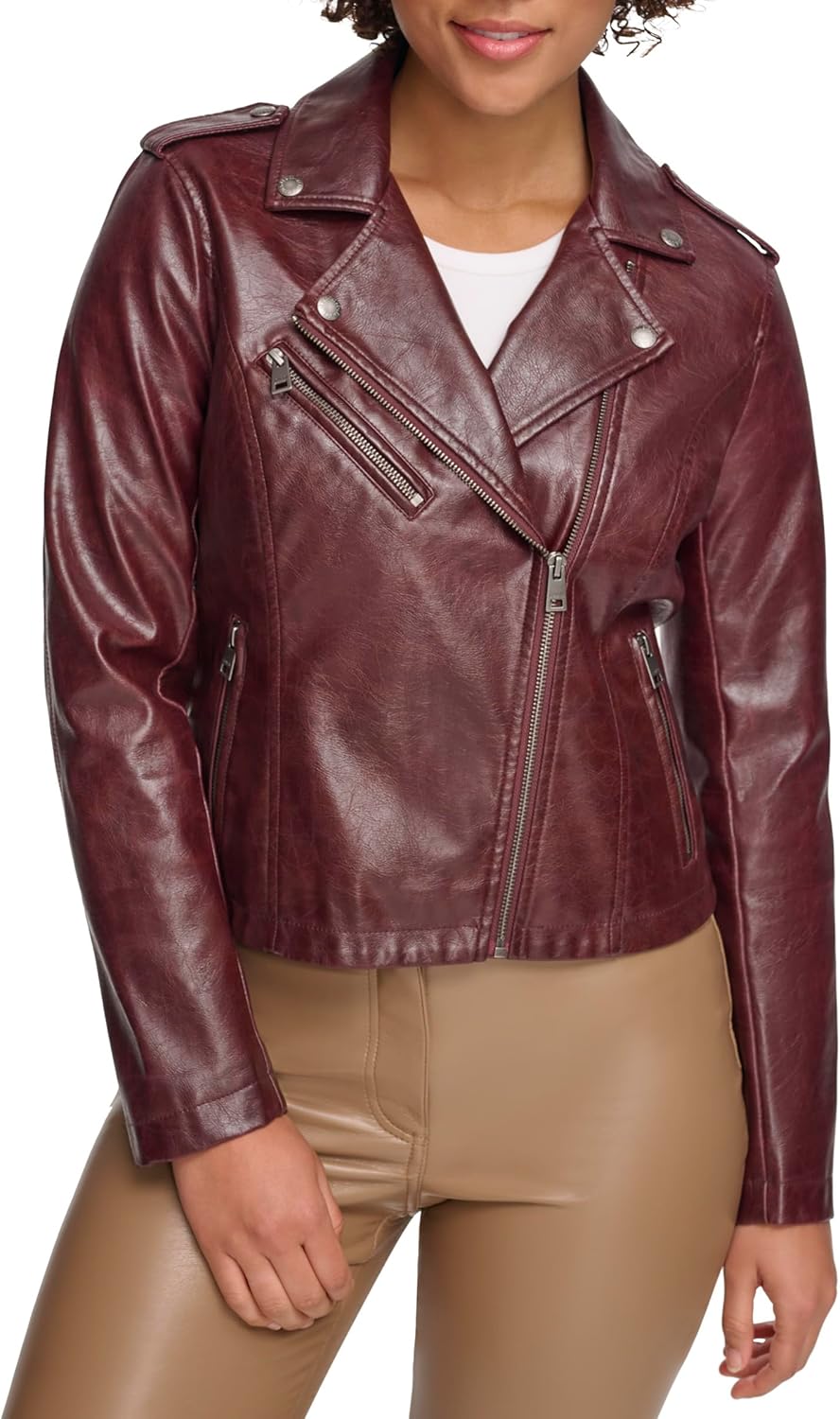 Levi's Women's Classic Faux Leather Moto Jacket for Every Style
