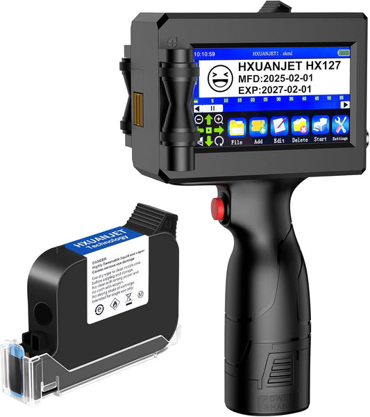 Portable Inkjet Printer: Quick Batch Coding + More