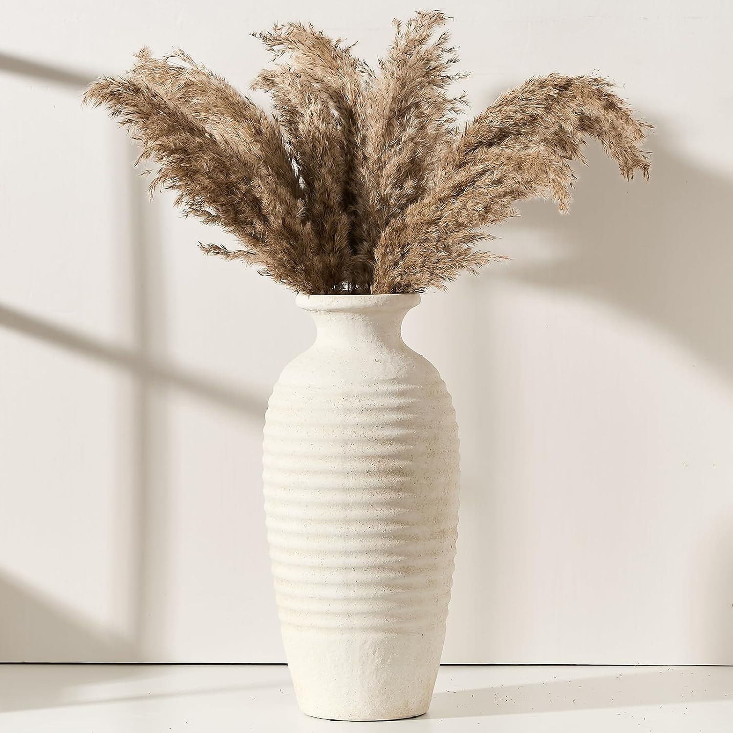Ceramic Natural Rustic Vase for Home Decor and Gifts