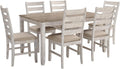 Skempton Cottage Dining 7 Piece Set - Coastal Chic Farmhouse