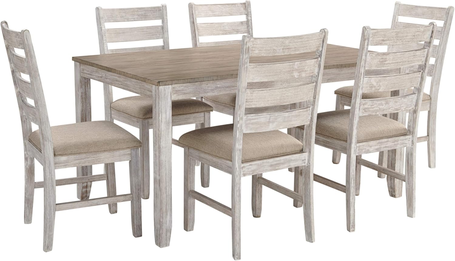 Skempton Cottage Dining 7 Piece Set for Coastal Chic Homes