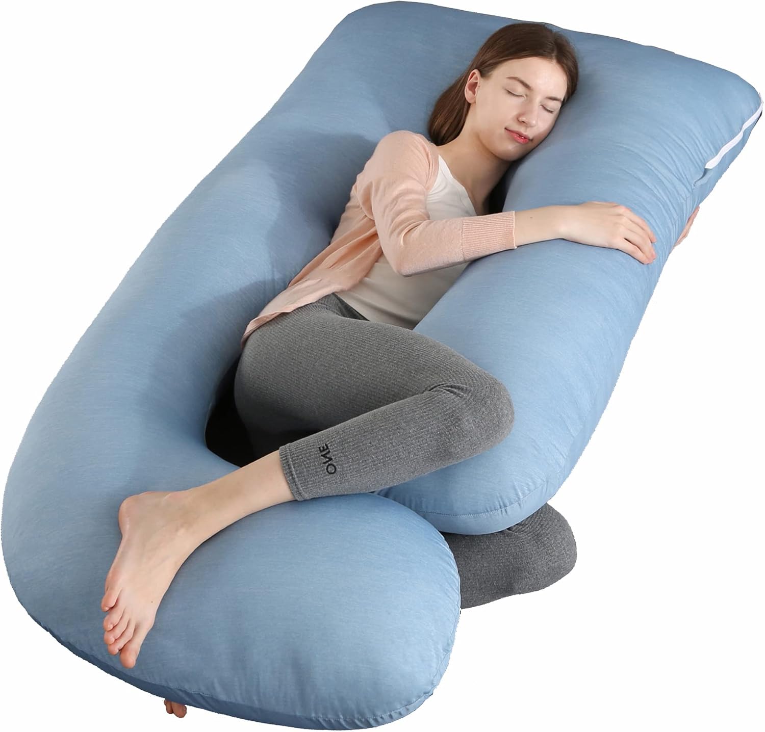 Victostar Pregnancy Pillow with Cooling Cover for Ultimate Comfort