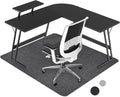 Office Chair Mat for Hardwood Floor 55x63 - Large Anti-Slip Floor