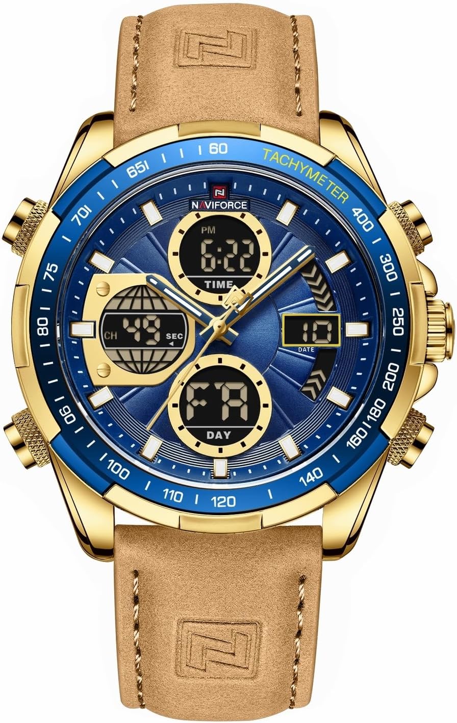AIMES Military Waterproof Chronograph Watch for Men - Stylish Gift