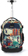 Tilami Rolling Backpack with Trolley Wheeled Design - Kids Travel Bag