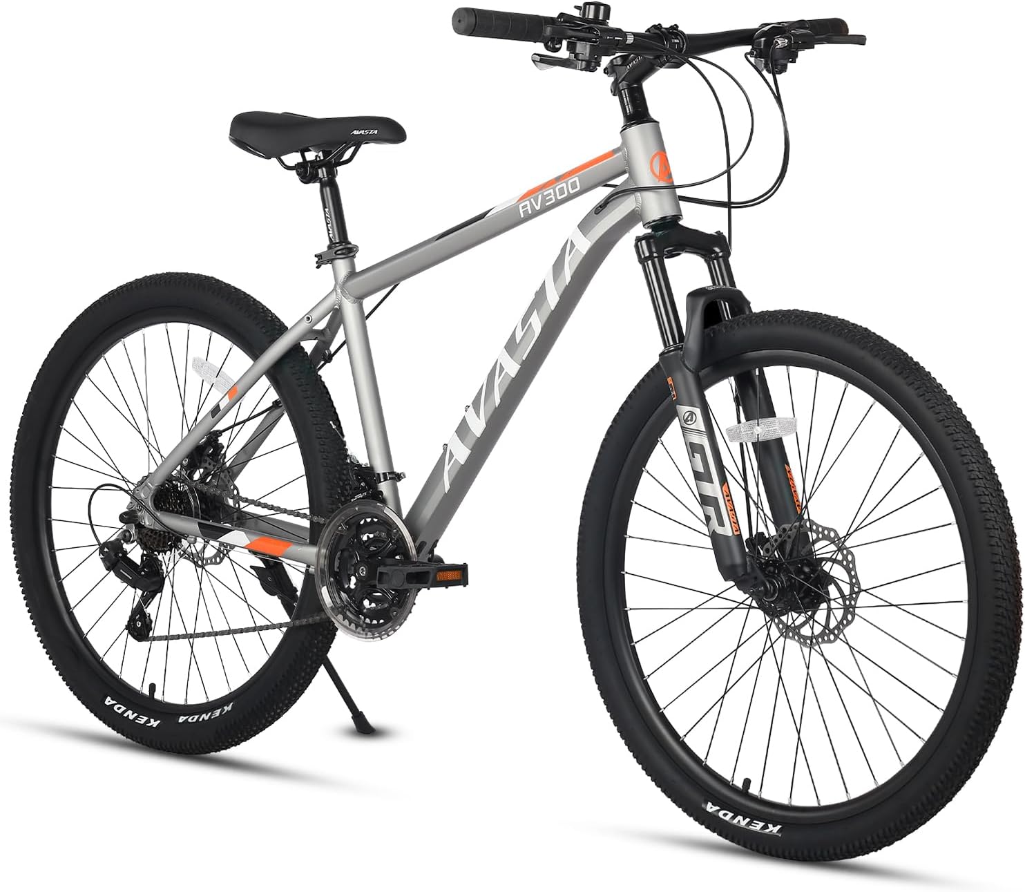 AVASTA AV300 Mountain Bike: 21-Speed, Dual Disc Brakes