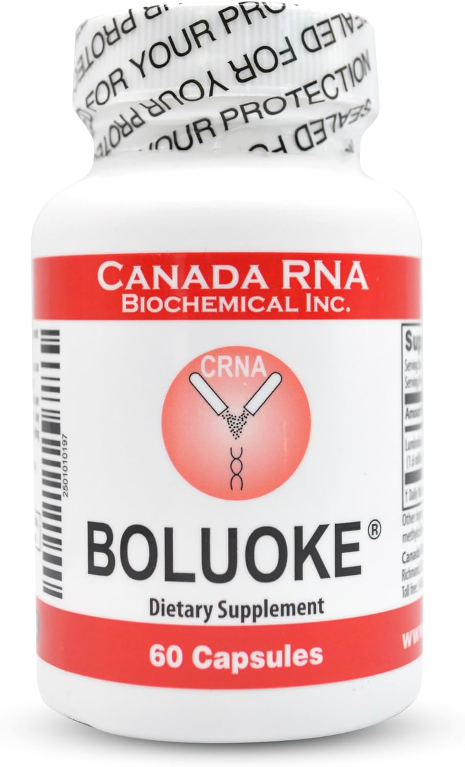 Canada RNA Lumbrokinase 60 Capsules for Healthy Blood Support