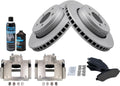 Front Brake Pad & Rotor Kit for 2008-2012 Jeep Liberty - Ceramic
