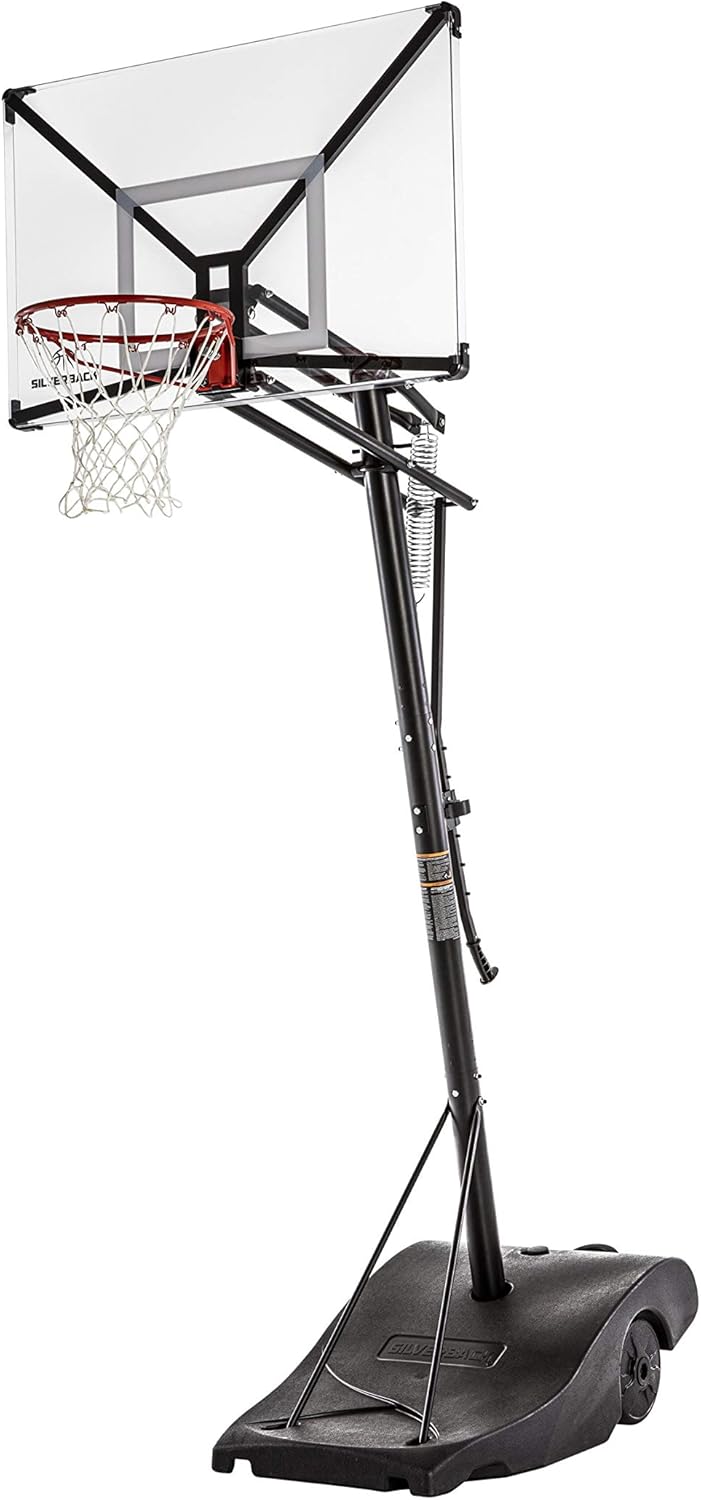 Silverback NXT Portable Adjustable Basketball Hoop for Outdoors