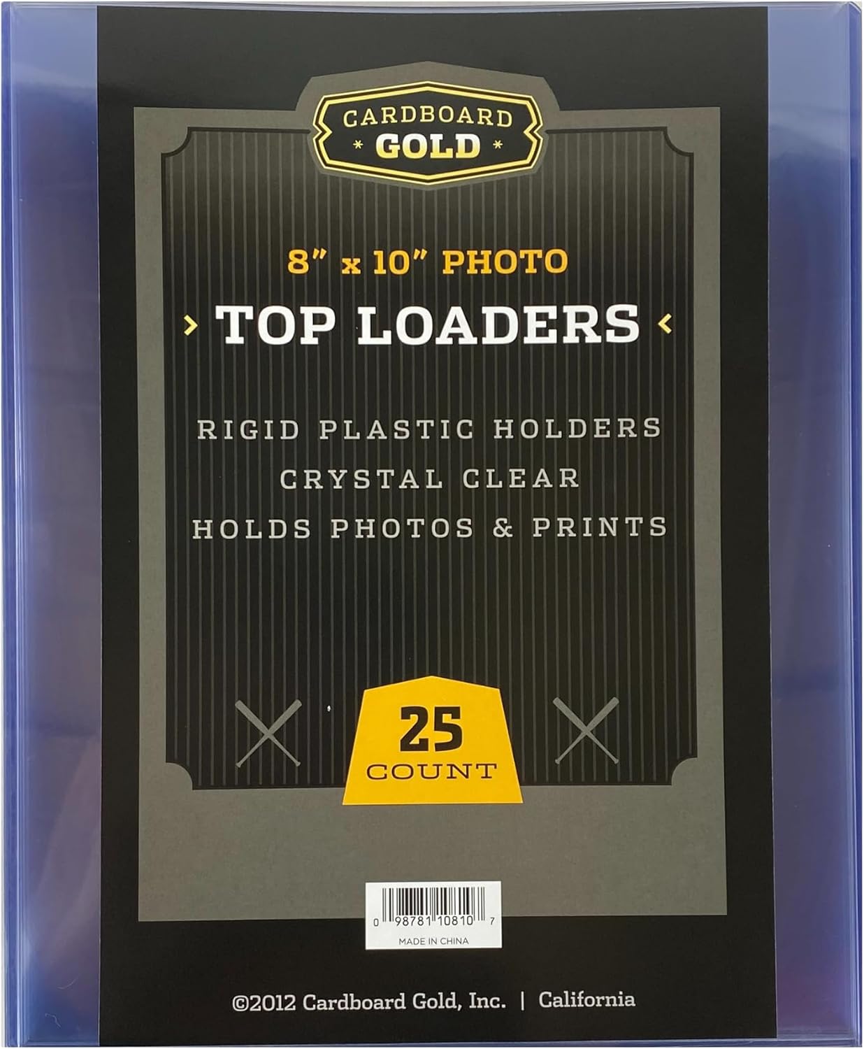 8 x 10 Photo Top Loaders for Ultimate Archival Protection