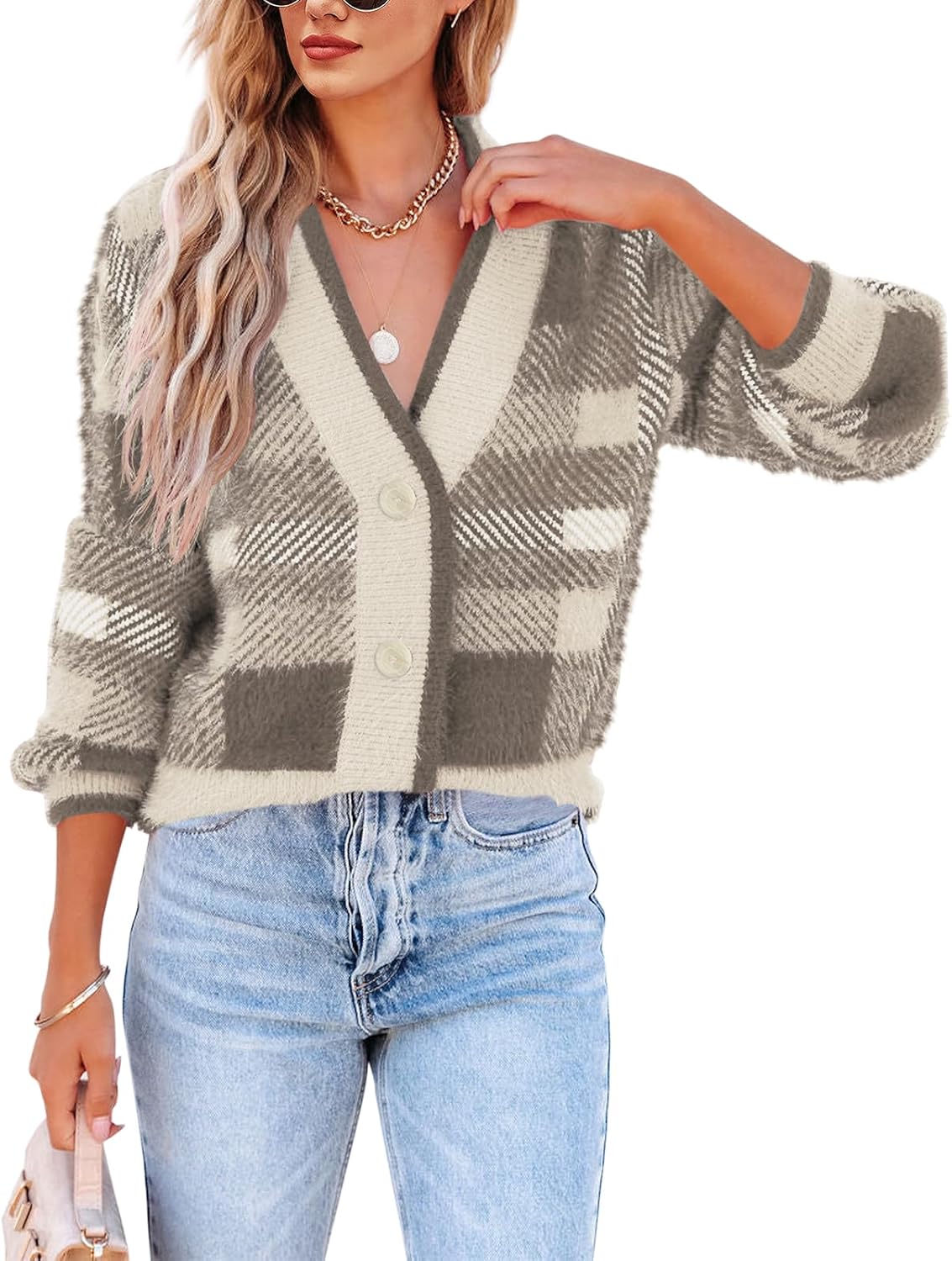 Imily Bela Womens Cardigan Sweaters for Cozy Fall Fashion