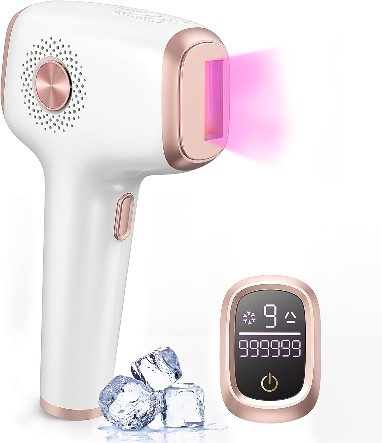 INNZA Laser Hair Removal Device with Ice Cooling Care Function