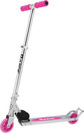 Razor Kick Scooter for Kids with Wheelie Bar - Foldable Aluminum