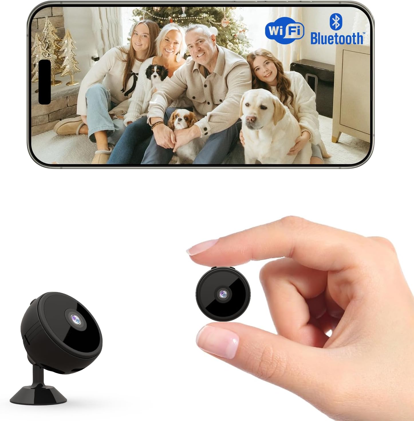 1080P HD Mini WiFi Camera: Live Surveillance Anywhere