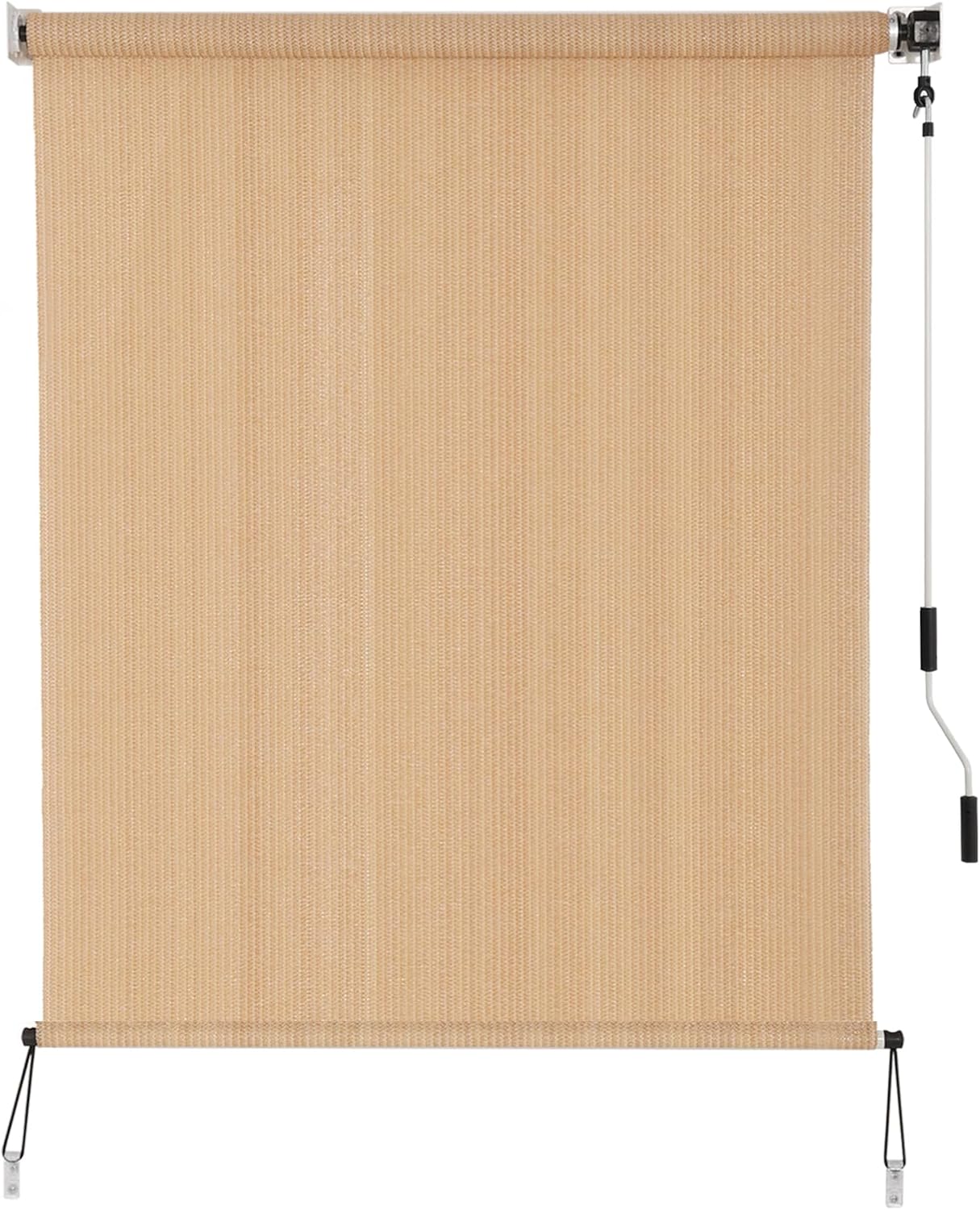 SEEYE Outdoor Sunshade Roller Shades for Privacy and UV Protection