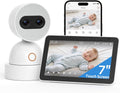 Simsky Video Baby Monitor Dual 4MP Cameras with 7in Touch Screen