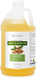 Sweet Almond Oil 64 Fl Oz - 100% Pure Cold Pressed Carrier Oil