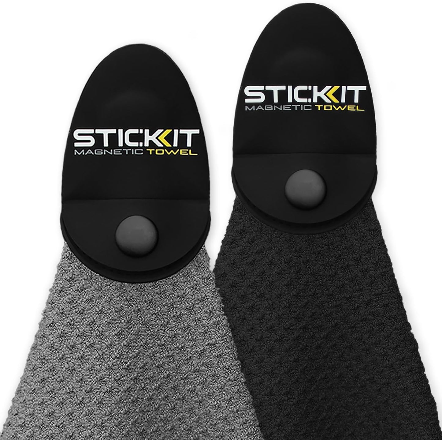 STICKIT Magnetic Golf Towel 2-Pack with Strong Hold and Quality