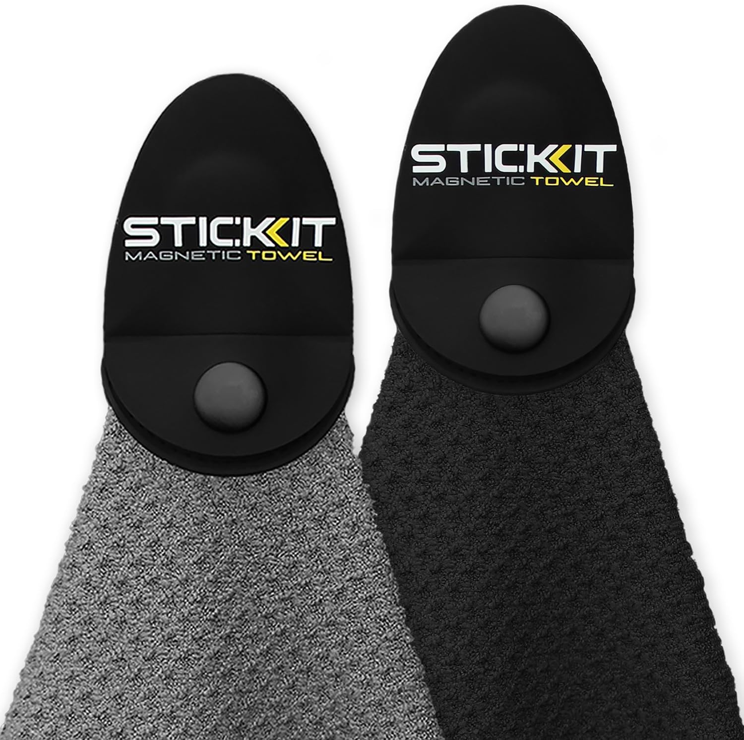 STICKIT Magnetic Golf Towel 2-Pack with Strong Hold and Quality