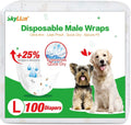 Dog Diapers Male Disposable Super Absorbent Large - Overnight