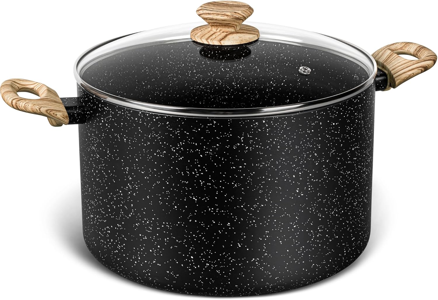 MICHELANGELO 10 Quart Nonstick Stock Pot for Healthy Cooking