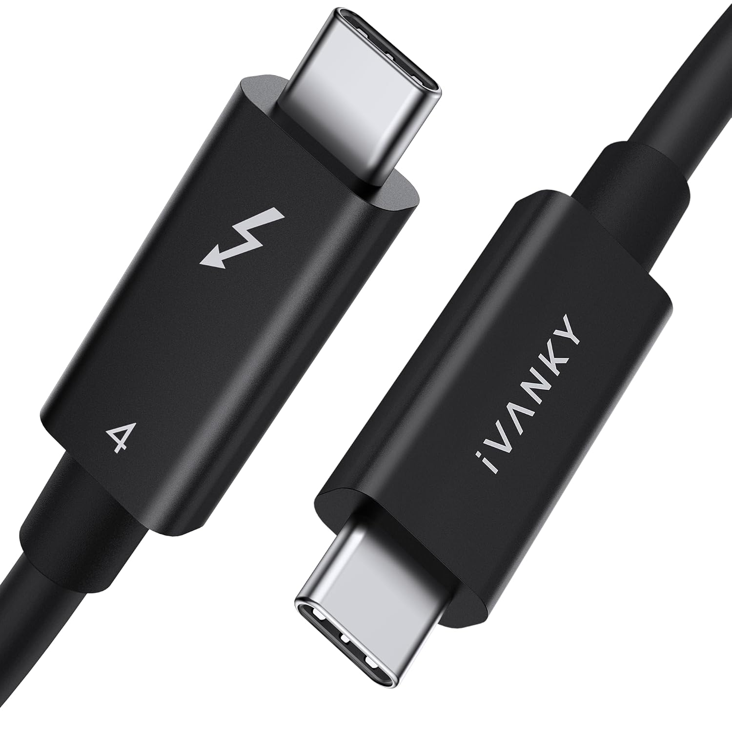 IVANKY 2.3ft Thunderbolt 4 Cable - 40Gbps Speed