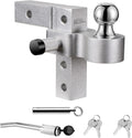 Adjustable Trailer Hitch Ball Mount 6in Drop/Rise - 7500 lb