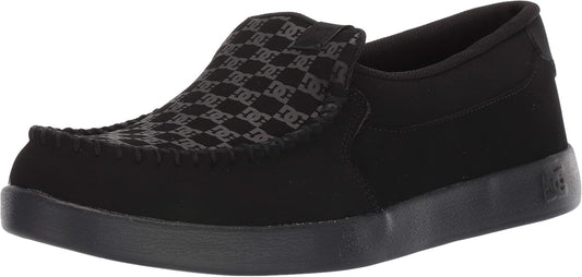 DC Men's Villain Slip On Casual Sneaker Shoe for Comfort