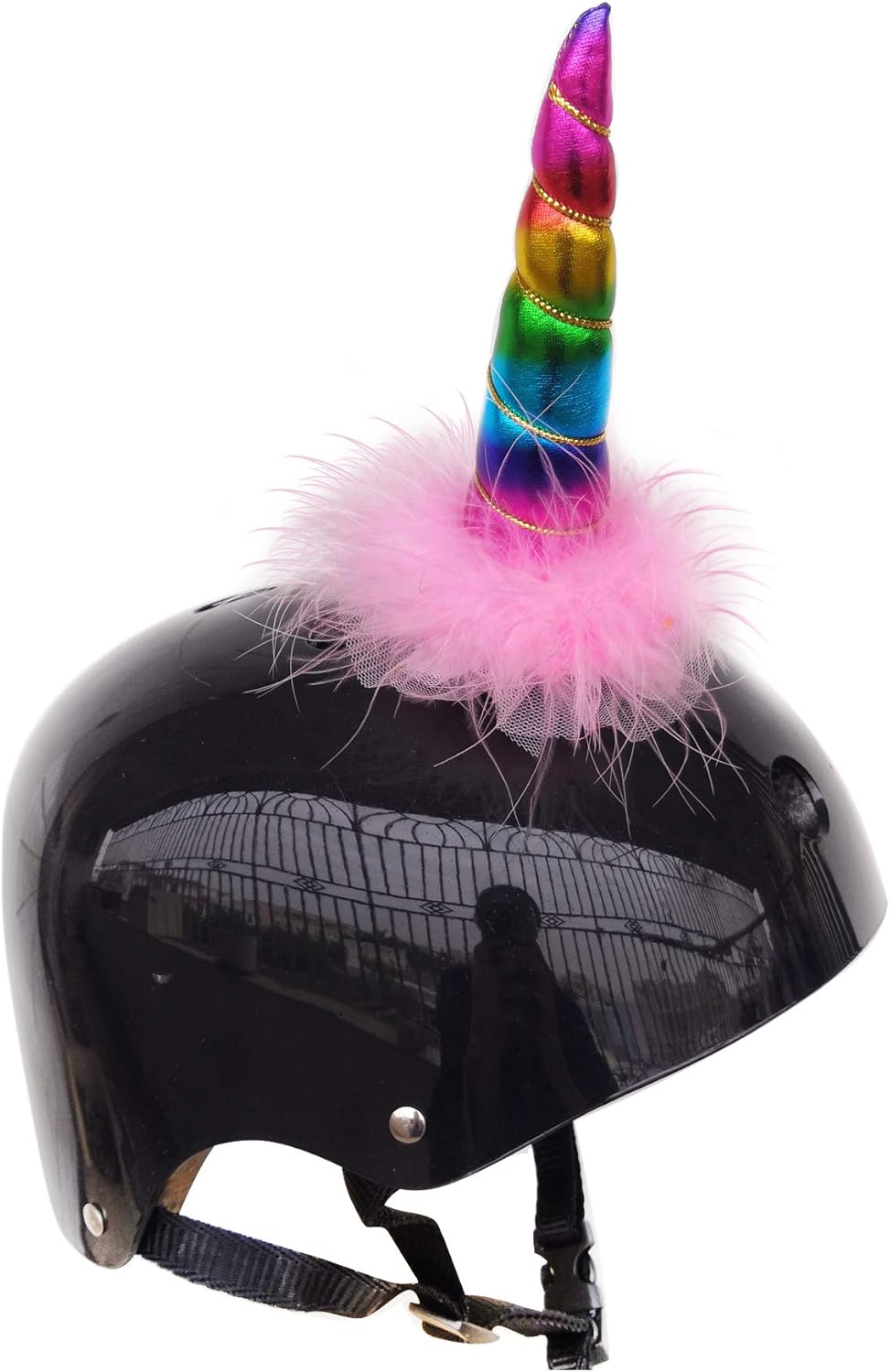 Cute Horns Mohawk for Helmets - Transformative Style!