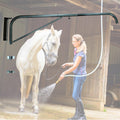 Swinging arm Horse Wash Attachment - Wall-mounted Spray Boom for Safer