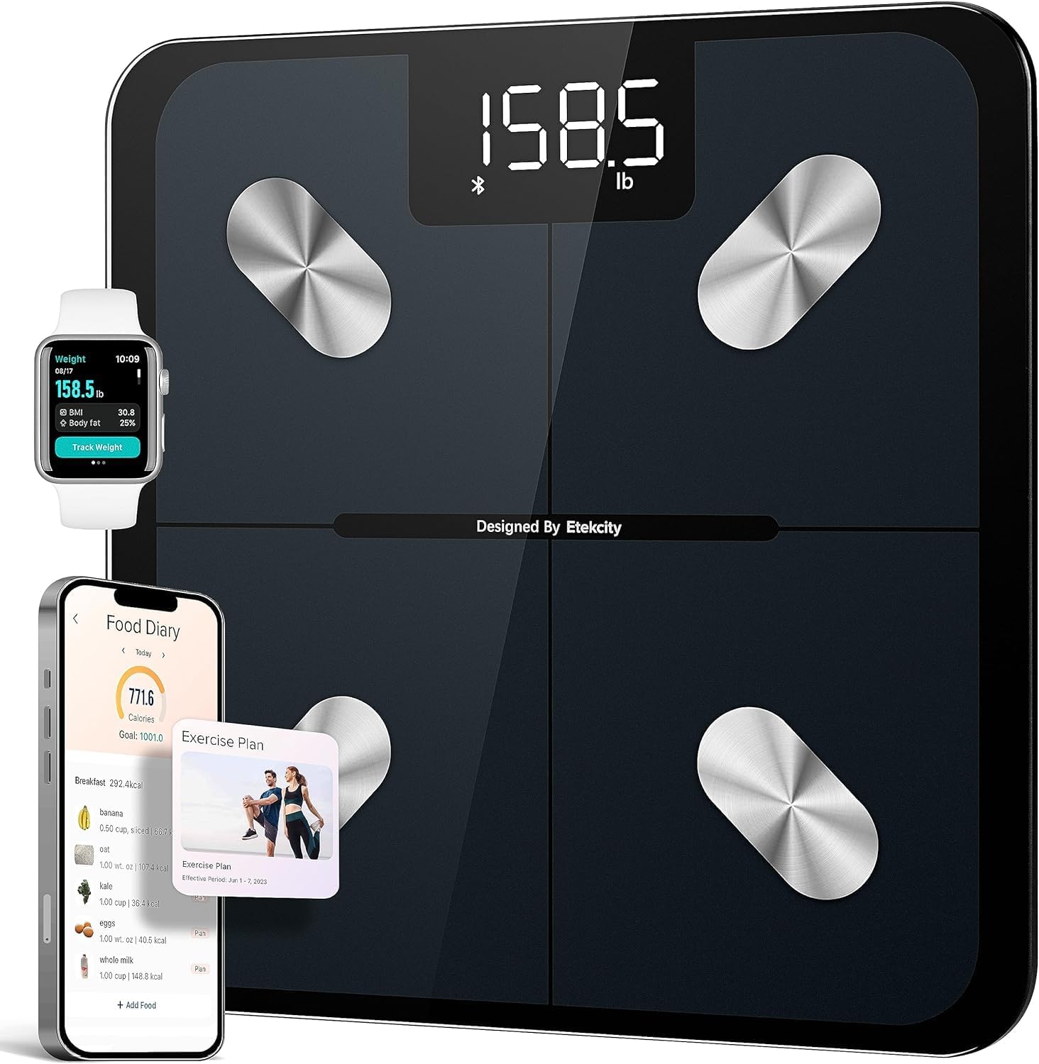 Etekcity Smart Scale: Track Body Metrics Easily